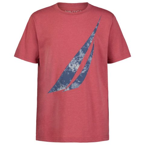 Nautica Little Boys’ Tie Dye J-Class Logo Graphic T-Shirt (4-7)