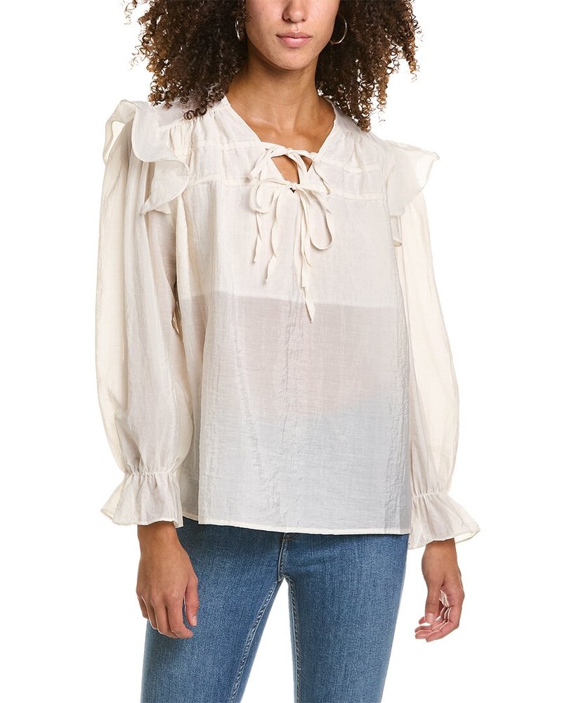 70/21 Tie Neck Blouse