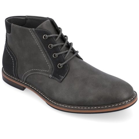 Vance Franco Plain Toe Chukka Boot
