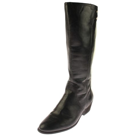 Brilliance Wide Calf Faux Leather Riding Boots
