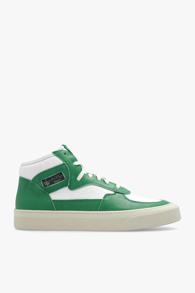 Rhude New Mens Cabriolets High Top Sneakers In Green