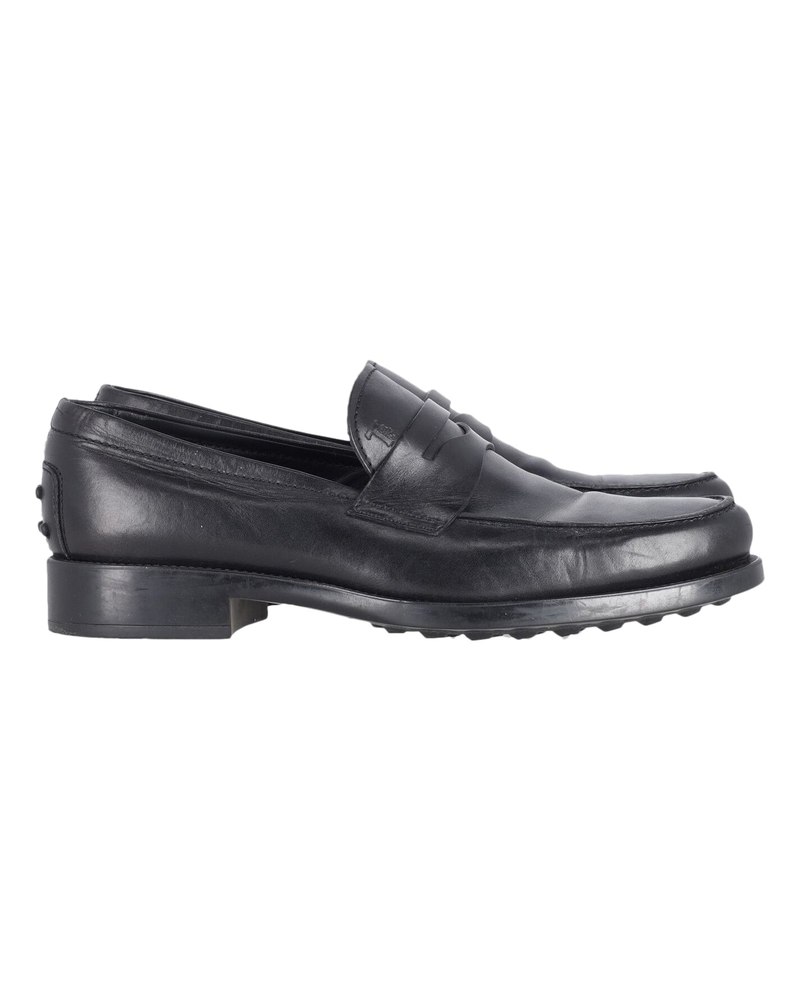 Tod’s Penny Loafers in Black Leather