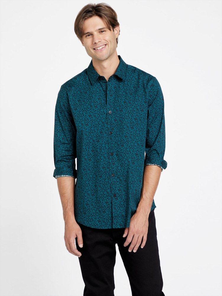 Zarry Floral Long-Sleeve Shirt