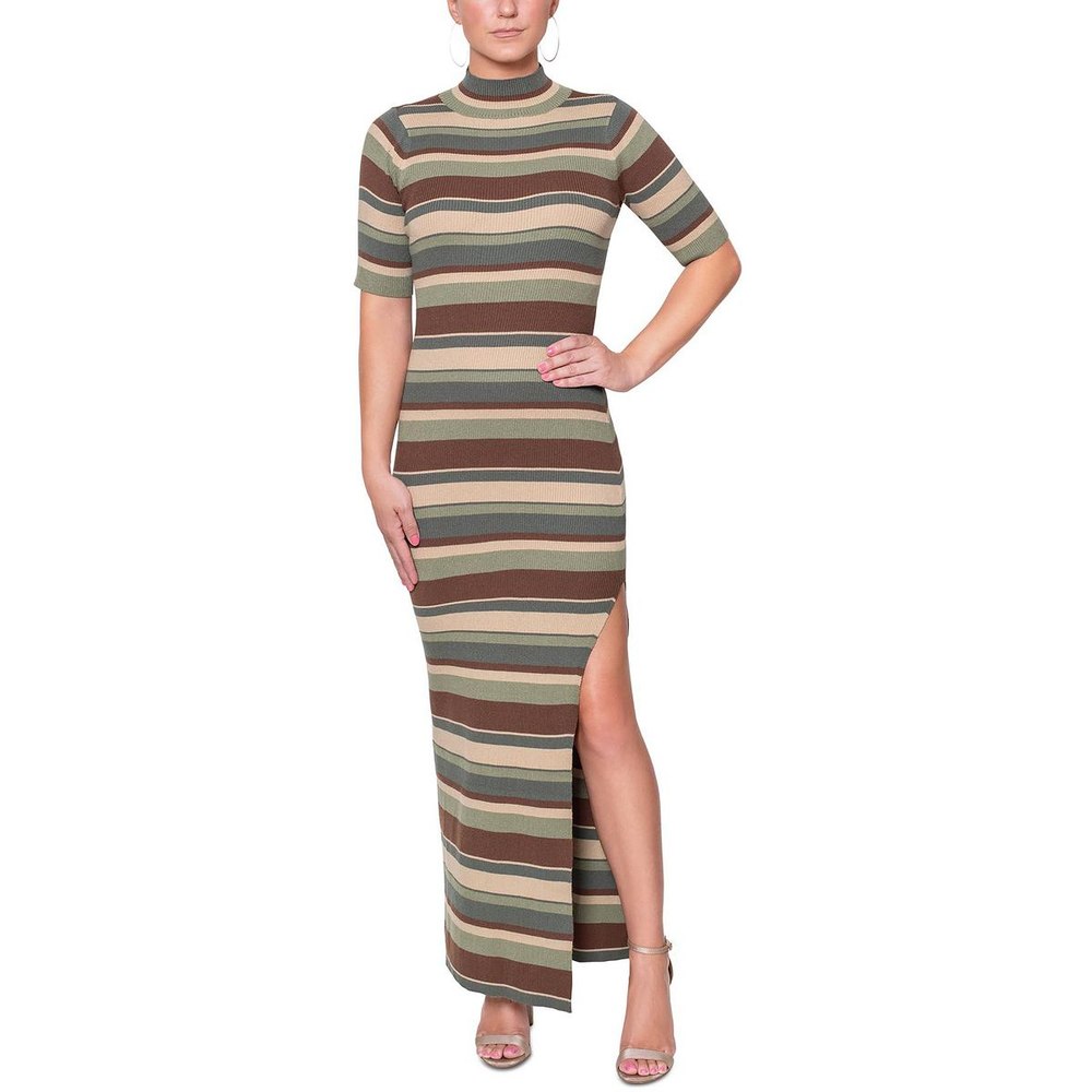 Esme Striped Maxi Sweaterdress