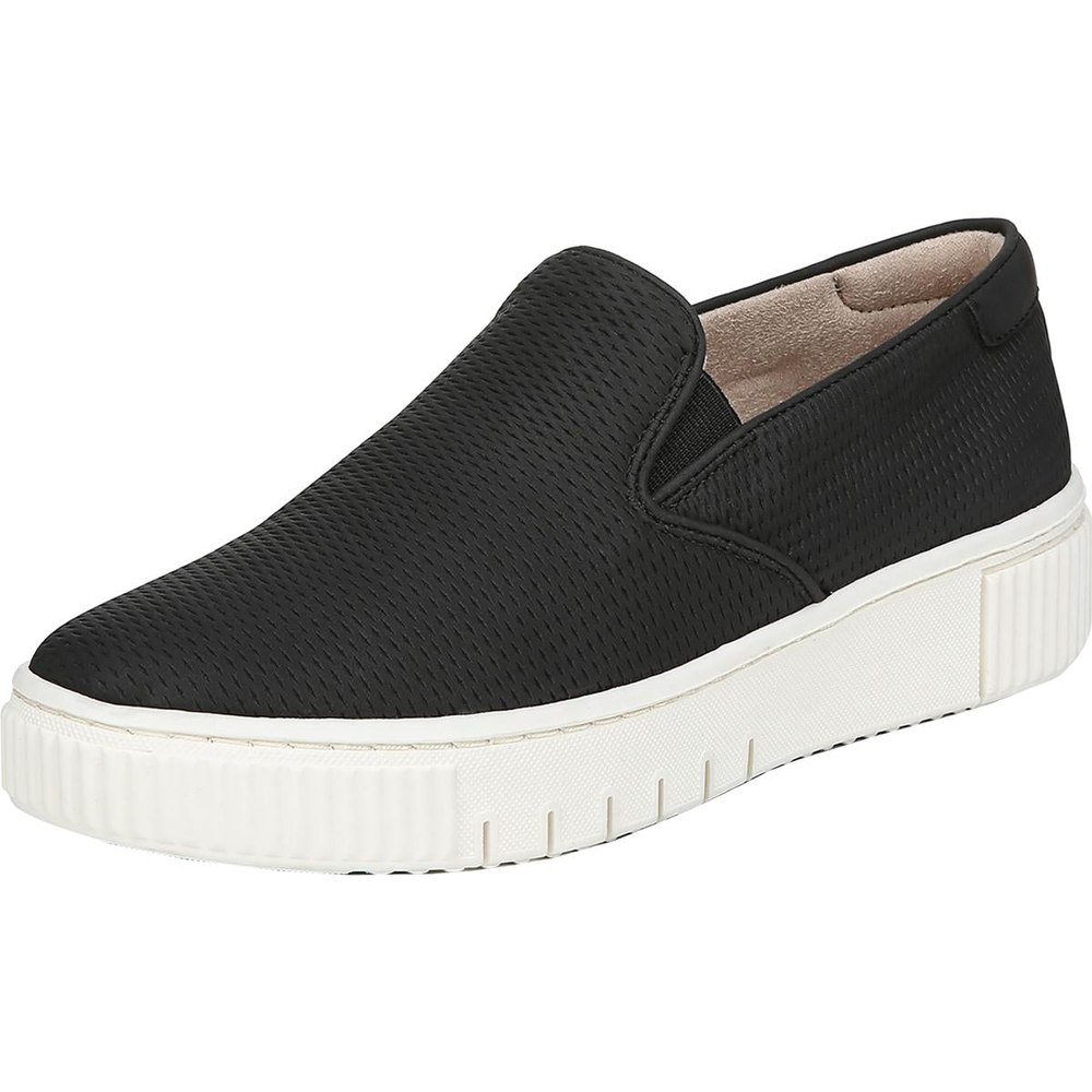 Tia Faux Leather Comfort Slip-On Sneakers