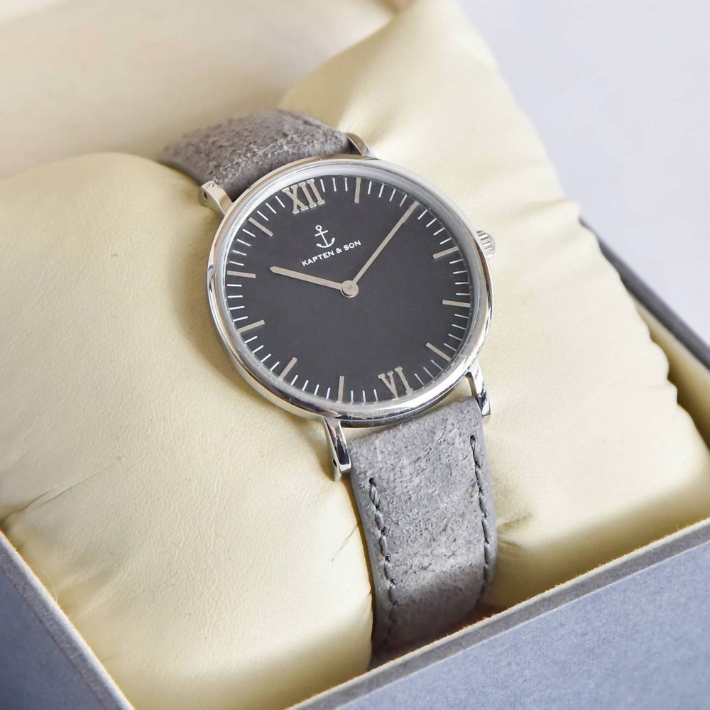 Unisex – Campina Watch In Grey/silver