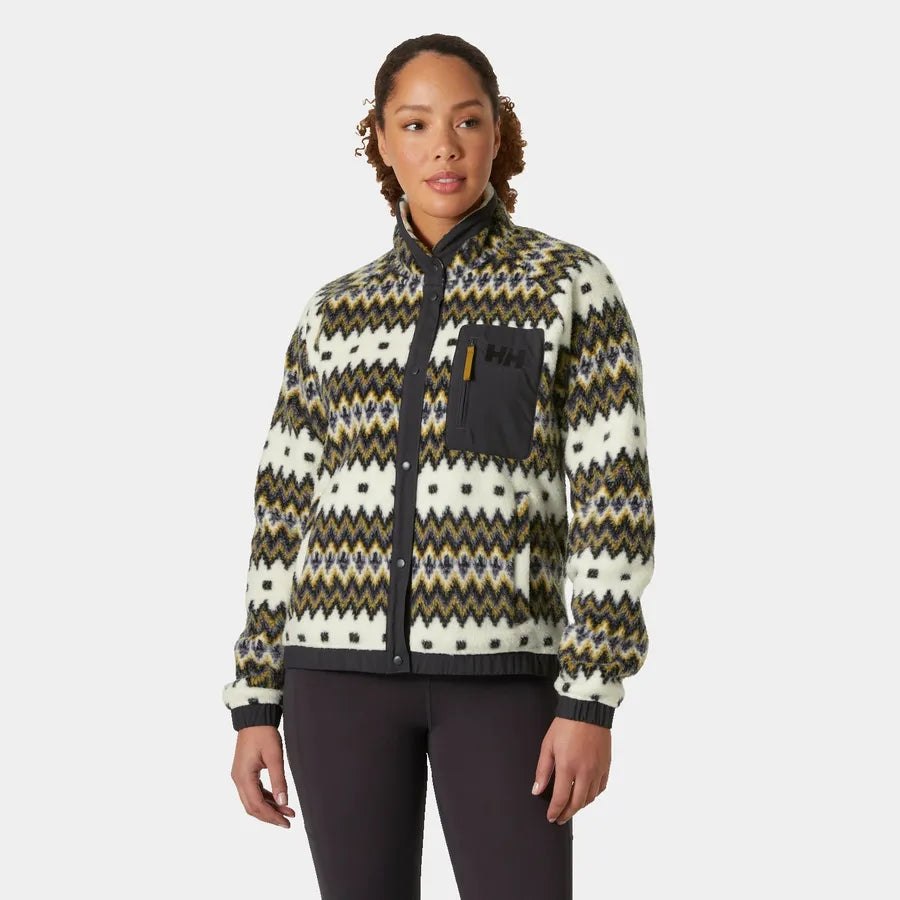 Helly Hansen Imperial Printed Pile Snap Fleece Jacket – Women’s