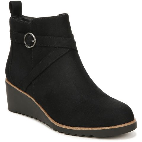 Zinfandel Faux Leather Comfort Ankle Boots