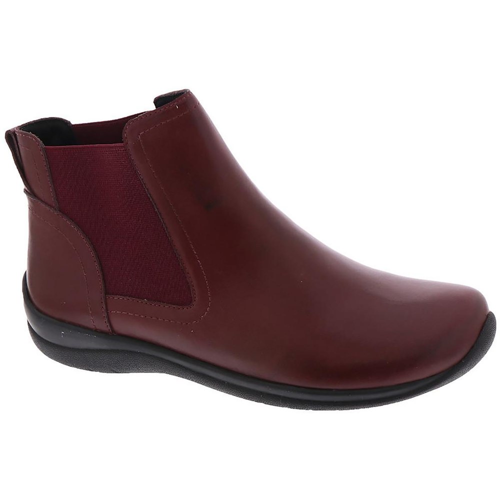 Space Leather Chelsea Booties