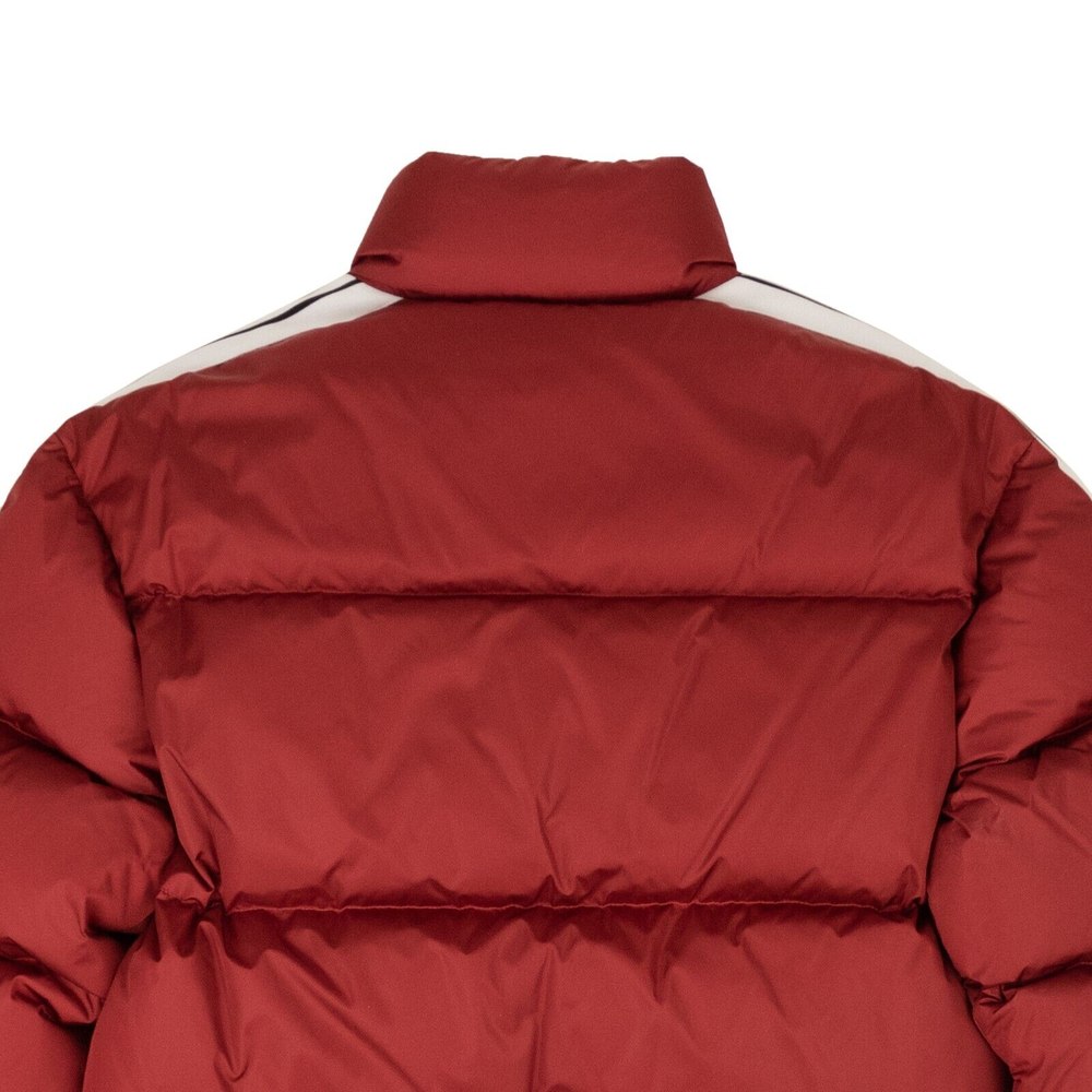 Red Classic Feather Down Track Jacket