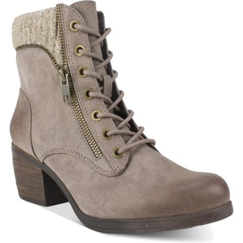 Stuart Booties Combat Ankle Boots