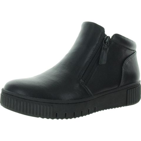 Turner Mid Faux Leather Comfort Booties