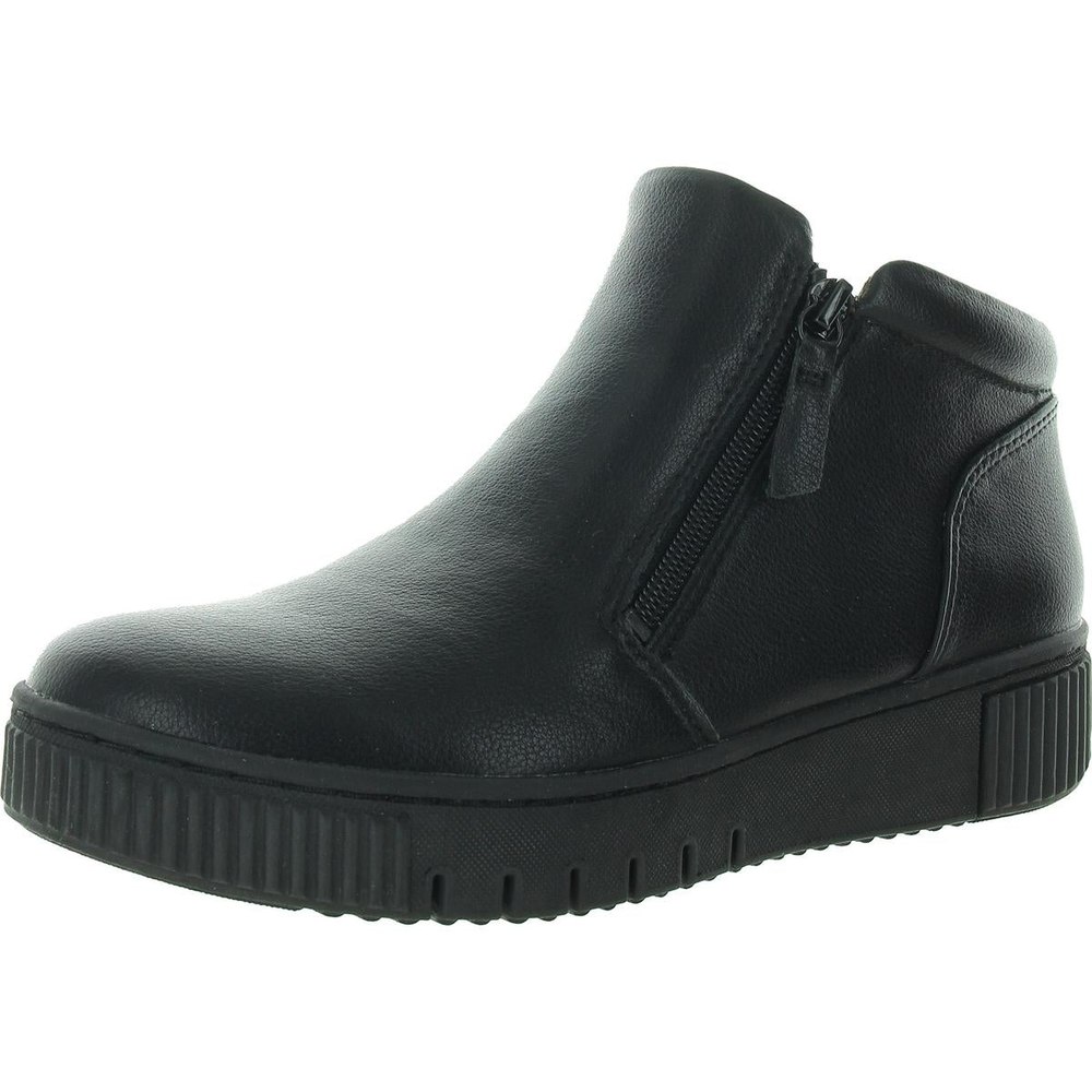 Turner Mid Faux Leather Comfort Booties