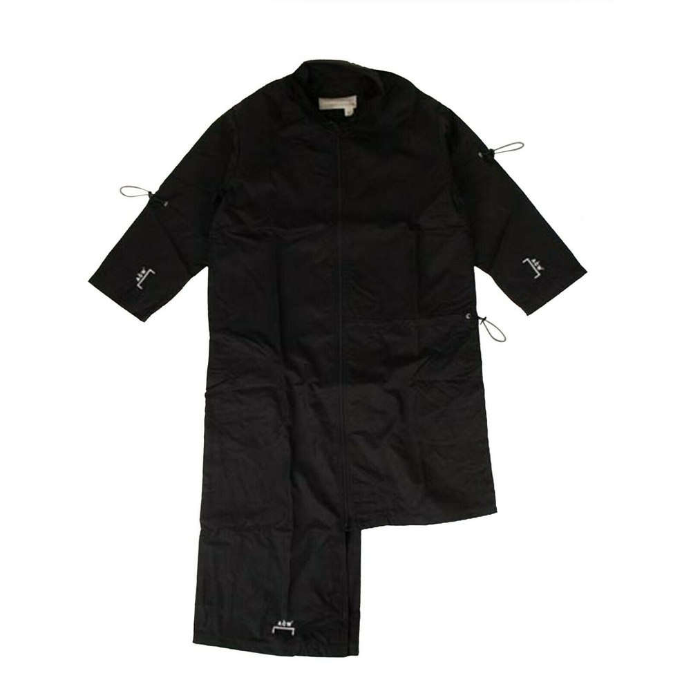A-COLD-WALL* Men’s Asymmetric Drawstring Jacket – Black