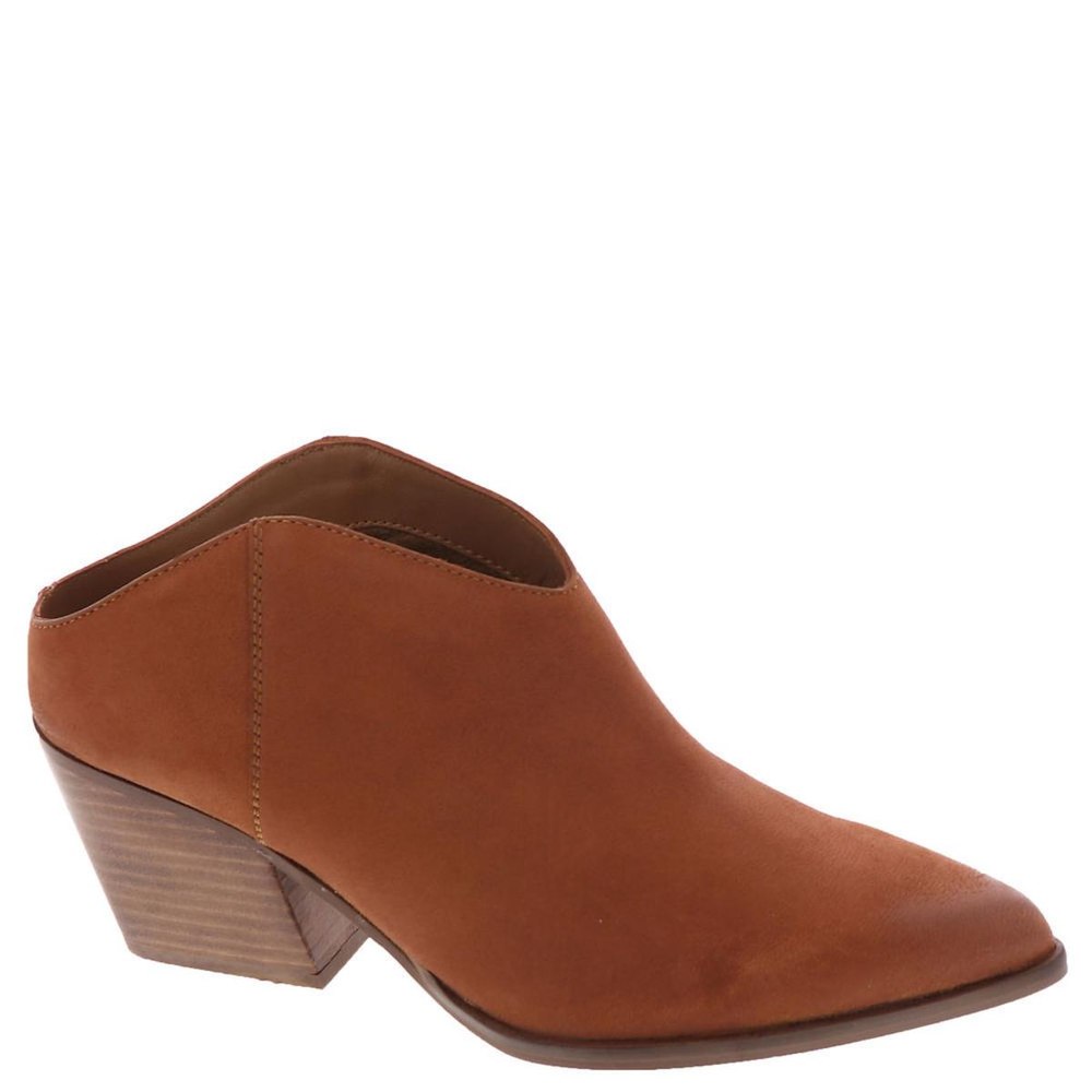 Fancy Affair Leather Pointed Toe Booties