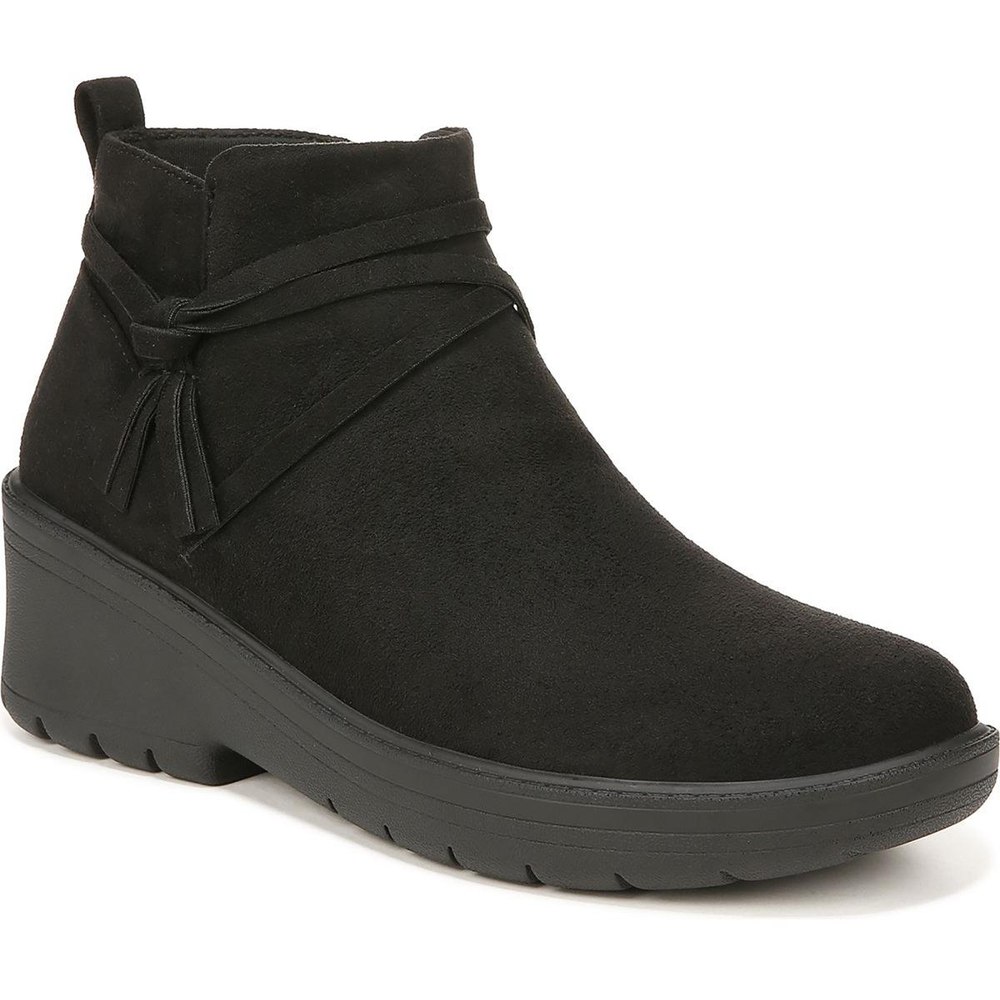 Blaine Faux Suede Strappy Booties