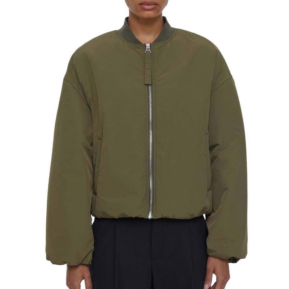 Puffer Bomber Jacket In Army 7732472086588