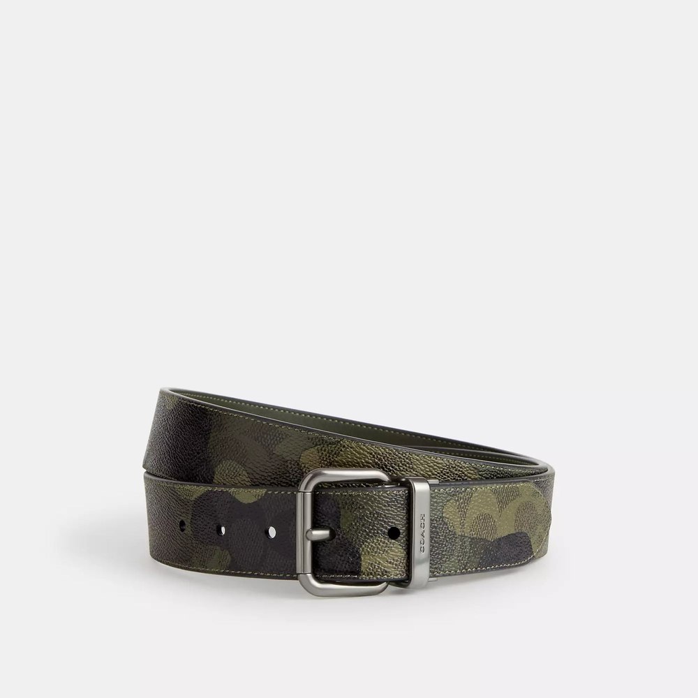 Coach Outlet Roller Buckle Cut To Size Reversible Belt, 38 Mm