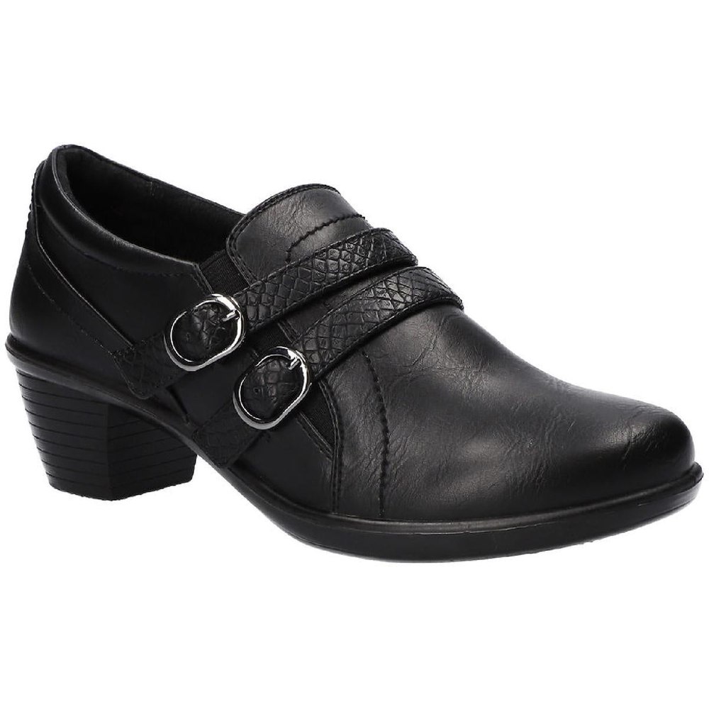 Stroll Faux Leather Zipper Mules