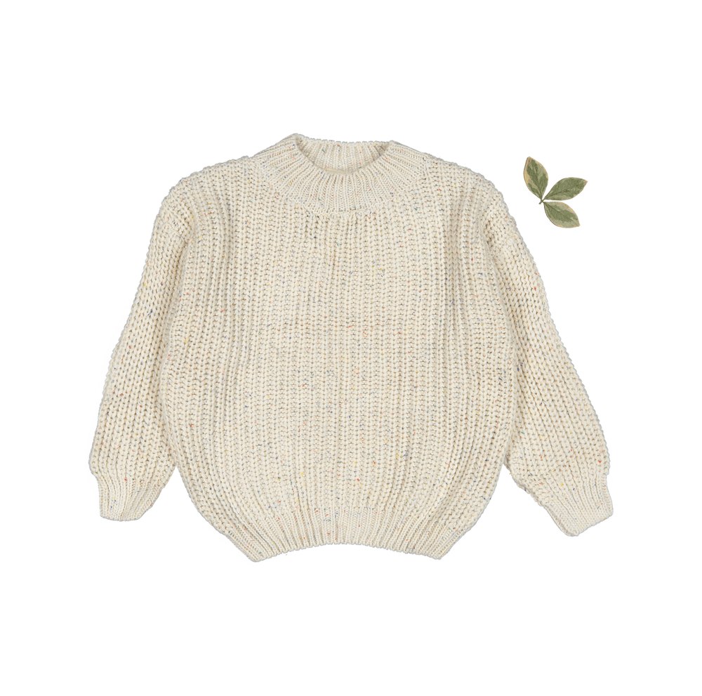 The Chunky Knit Sweater – Confetti