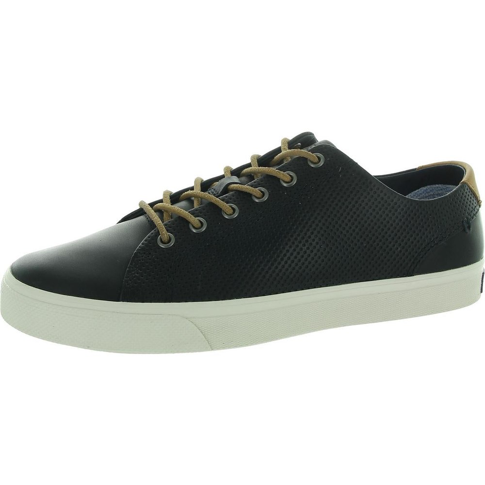 Striper Plushwave Lace-Up Leather Boat Shoes
