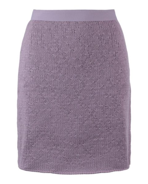 Wool Blend Mini Skirt