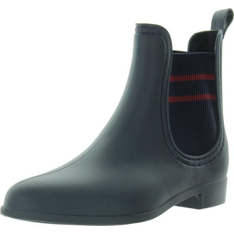 Stretch Rubber Chelsea Boots