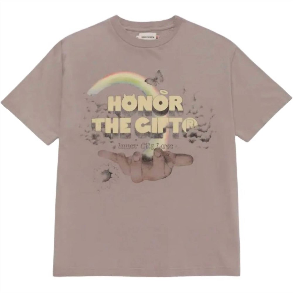 Men’s Palms Graphic Tee In Stone 7732508524604