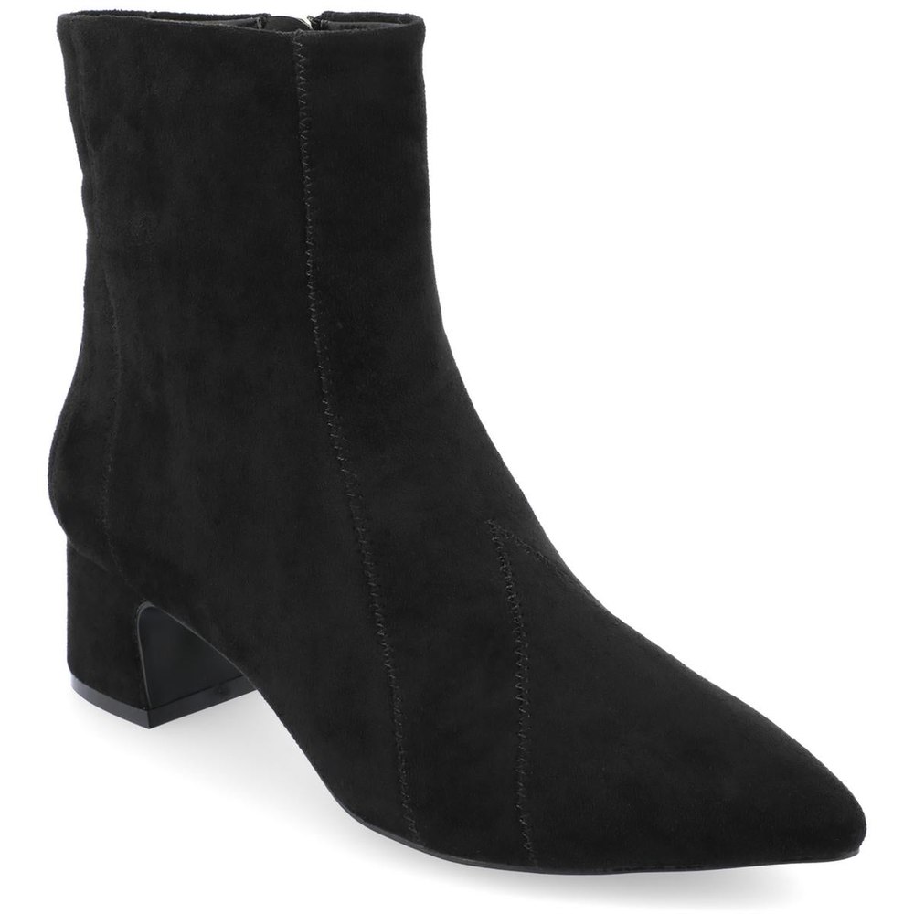 Lusinda Faux Suede Booties