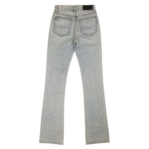 Blue Straight Flare Jeans