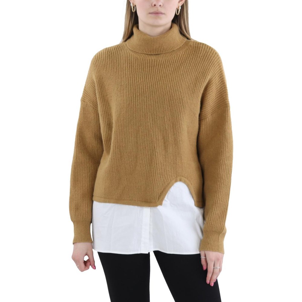 Knit Long Sleeve Turtleneck Sweater