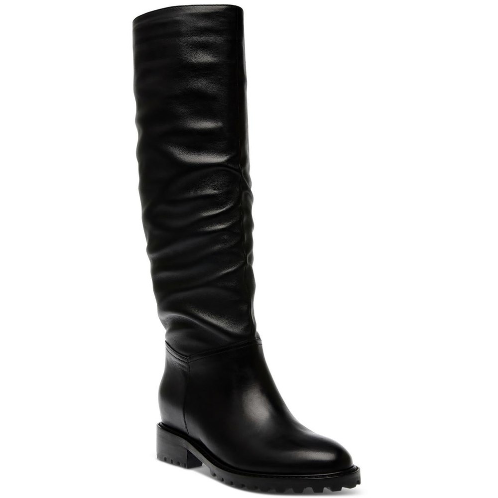 LORAL Faux Suede Tall Knee-High Boots