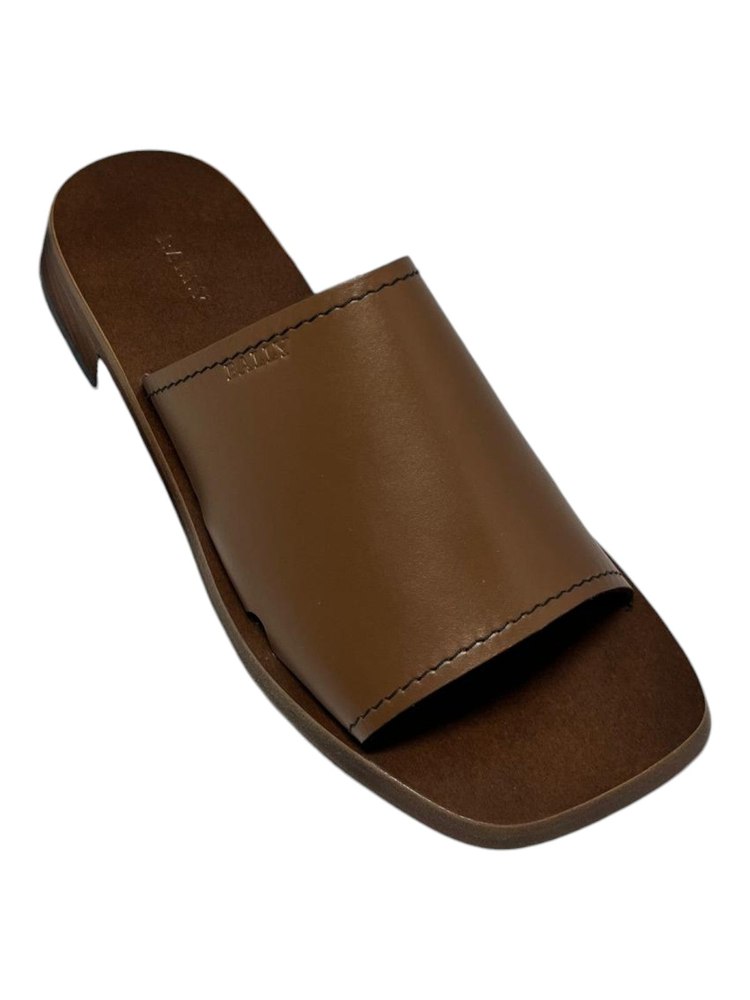 Bally Ofera 6225849 Ladies Cowboy Plain Leather Flat