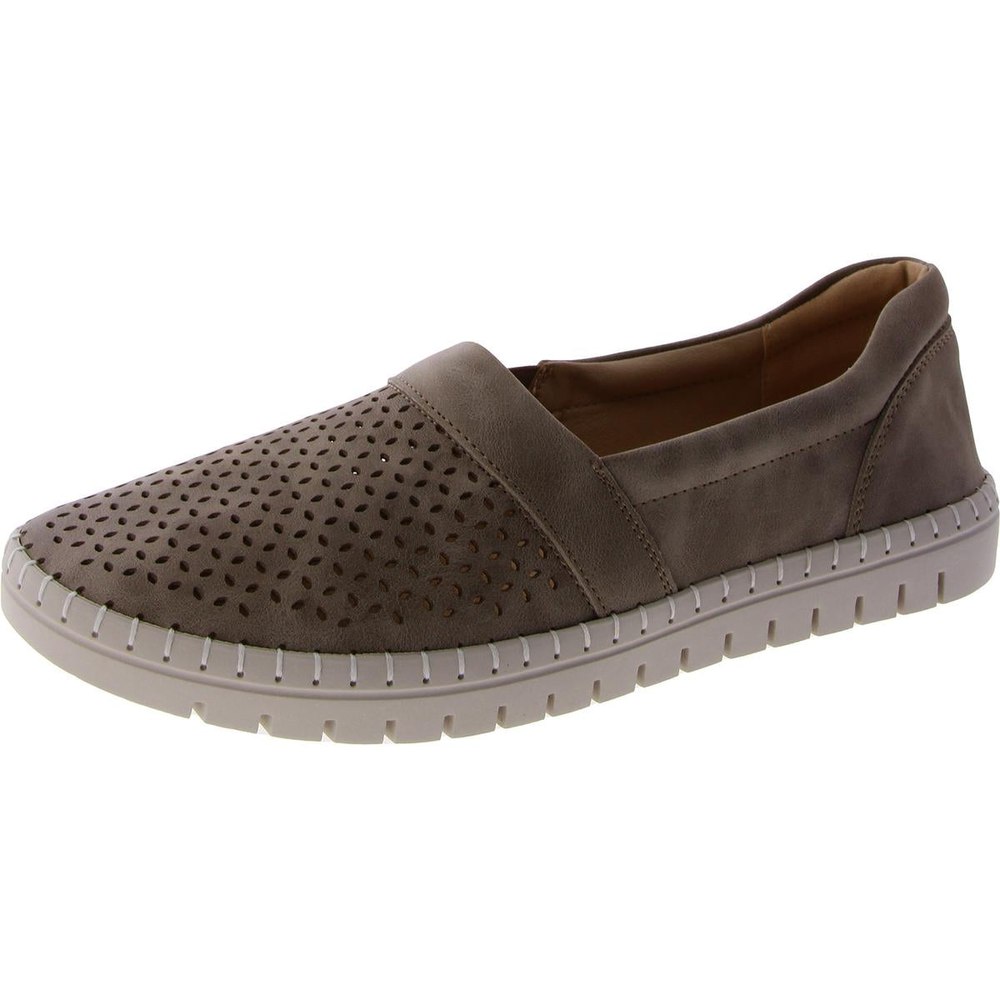 Wesleigh Faux Leather Slip-On Slip-On Sneakers
