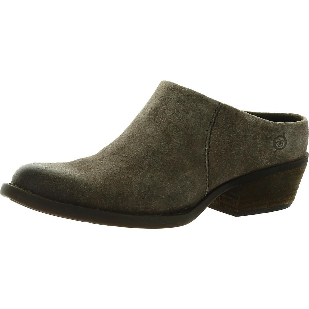 Starr Leather Slip On Mules