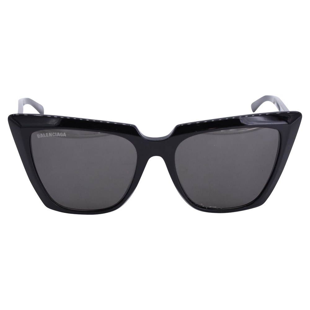 Balenciaga Oversized Cat-Eye Sunglasses in Black Acetate 7733626994748