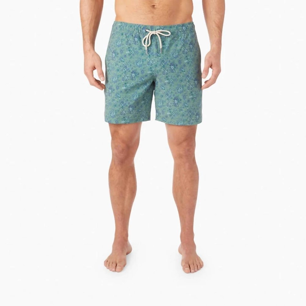 Bayberry Trunk In Green Mini Floral