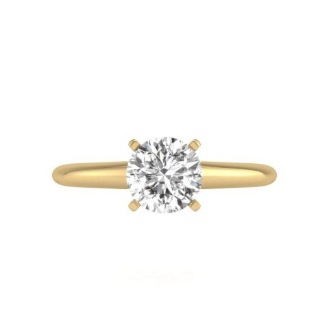 Diana M Lab 14KT YG 2ct TW LGD 4PRONG SOLITAIRE RING