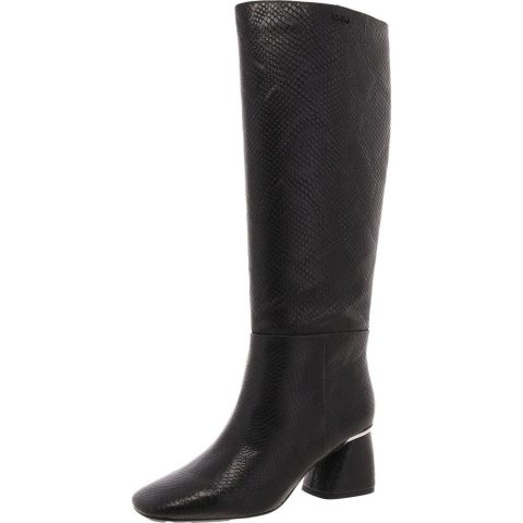 Cana Snake Print Faux Leather Knee-High Boots