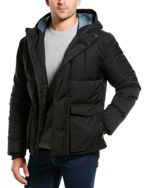 Vince mens Down Puffer Jacket, XS