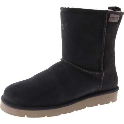ARGALI 7.5 Leather Pull On Winter & Snow Boots