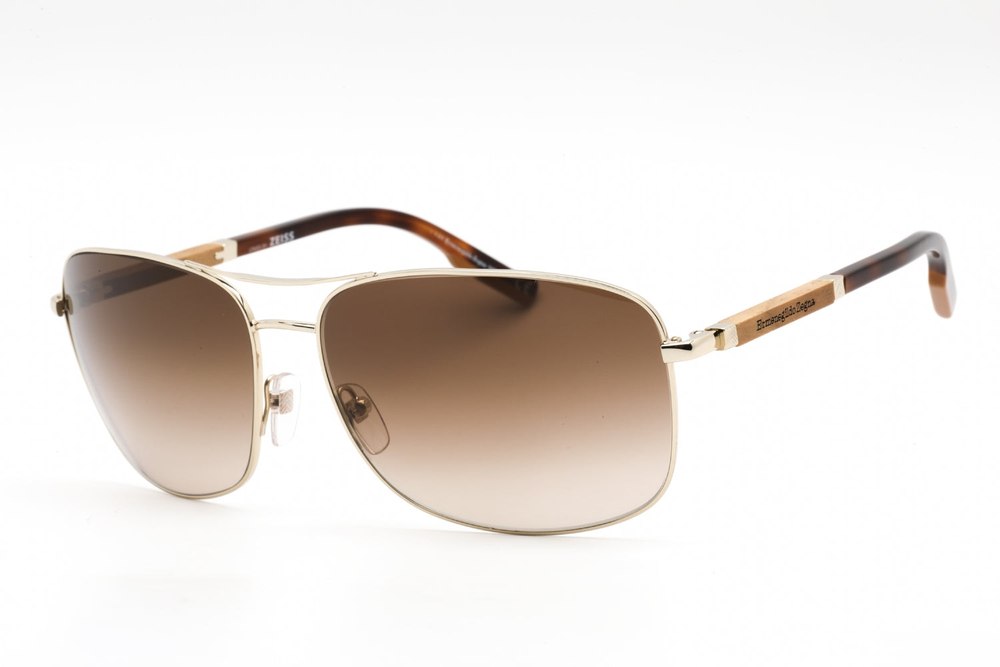 Ermenegildo Zegna EZ0176 32F Rectangular Sunglasses 66 mm