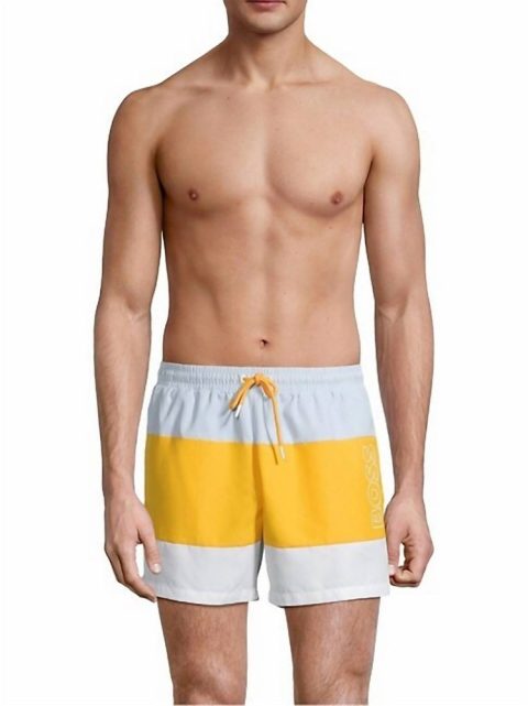 Men’s Coco Swim Shorts In Open Yellow