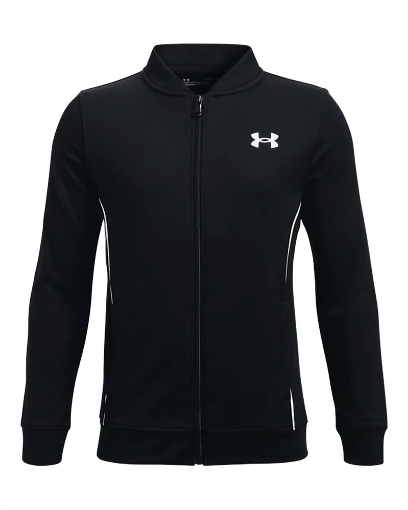 Boys’ Pennant 2.0 Full-Zip Shirt In Black/white 7733763113020