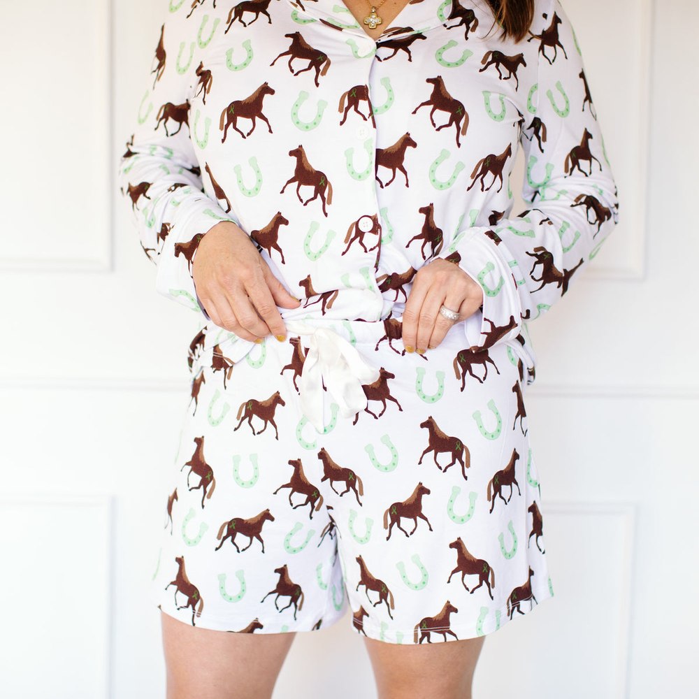 Horse Women’s Button down short set