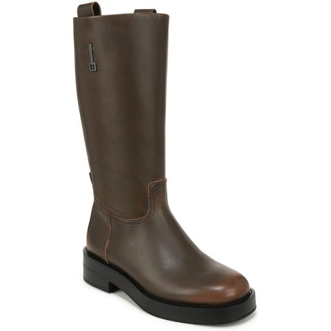 Trevi Leather Tall Knee-High Boots