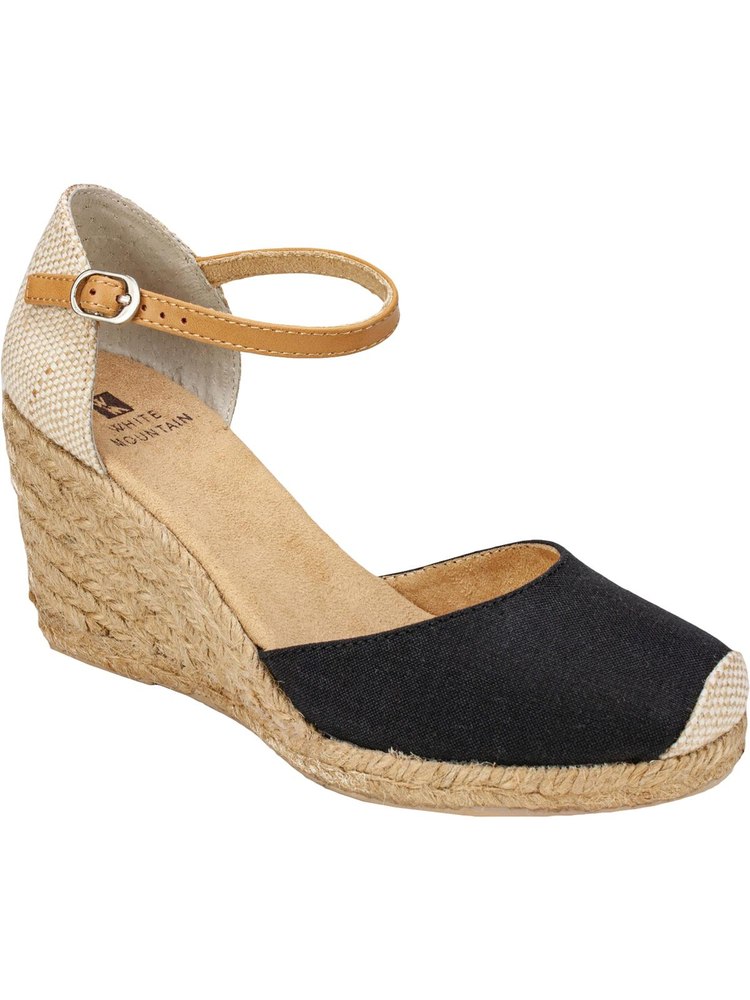Mamba Womens Ankle Strap Heel Wedge Sandals