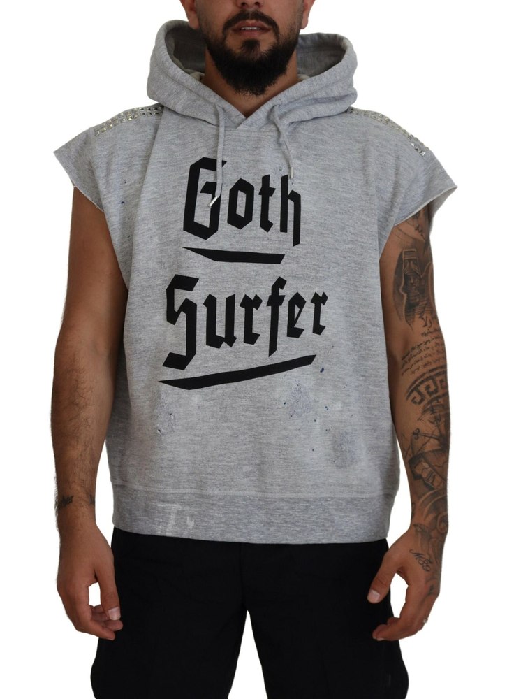 Dsqua² Cotton Short Sleeves Hooded Men’s T-shirt
