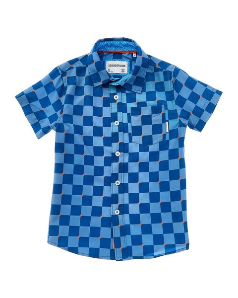 Sovereign Code Stanley AOP Stretch Button-Up Shirt