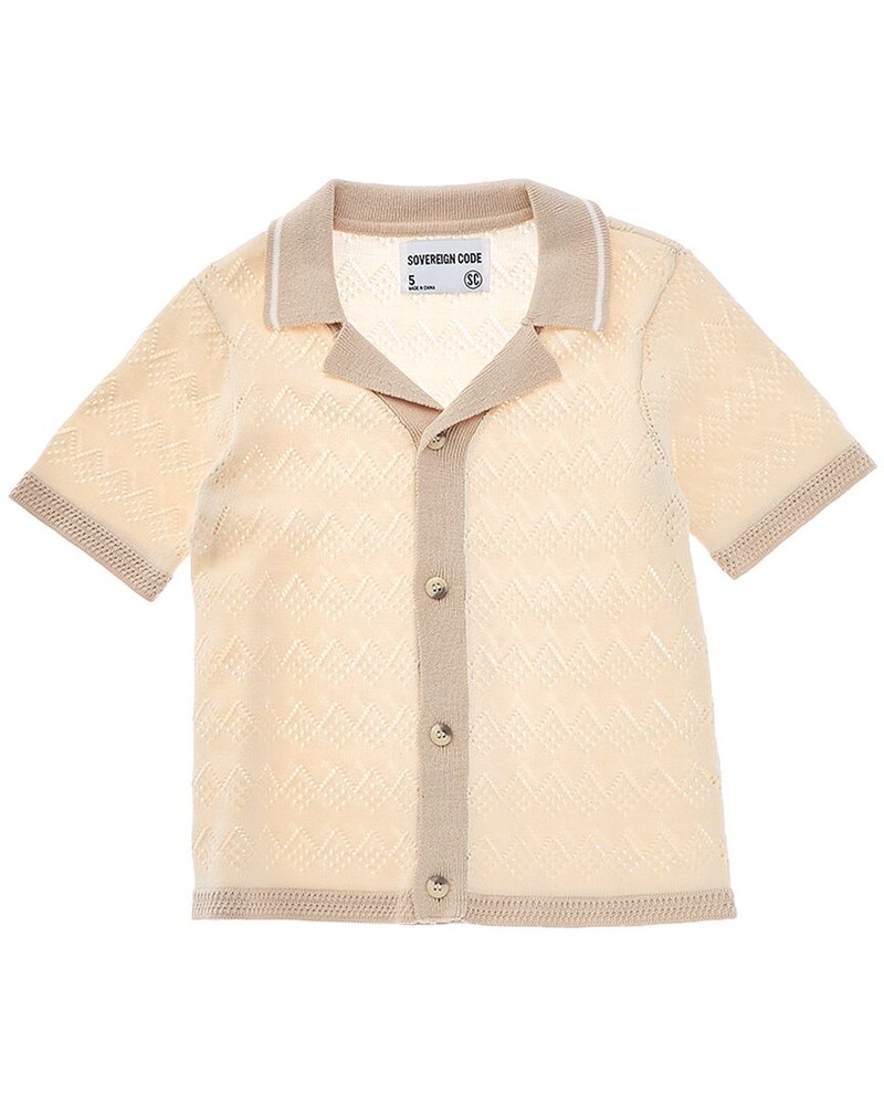 Sovereign Code Stanley AOP Stretch Button-Up Shirt 7820362580028